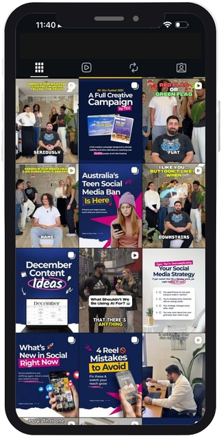 Instagram after – portfolio showcase